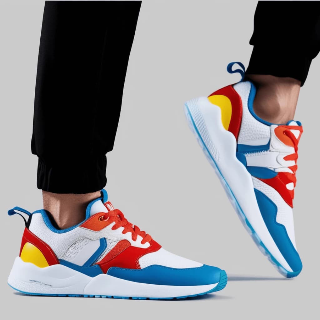 Young Trendsetter Boys' Designer and Fashionable Running Shoes
