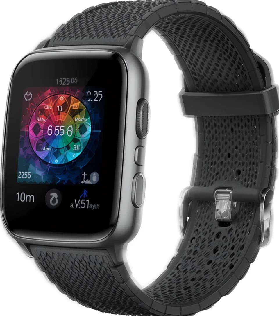 Smart Fitness Watch with Heart Rate Monitor & Activity Tracking