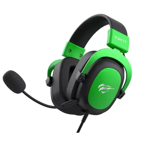 Havit H2002d WIRED GAMING HEADPHONE BLACK+ GREEN
