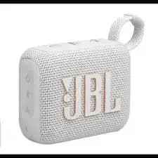 6172 JBL GO4 PORTABLE BLUETOOTH SPEAKER WHITE