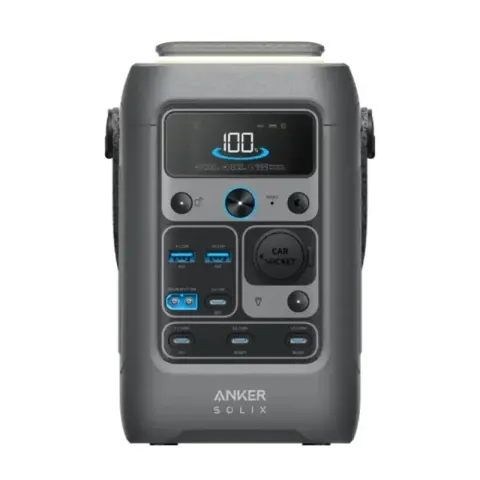 Anker SOLIX C300 DC PORTABLE POWER STATION 300W/288Wh 7- outlets dark gray